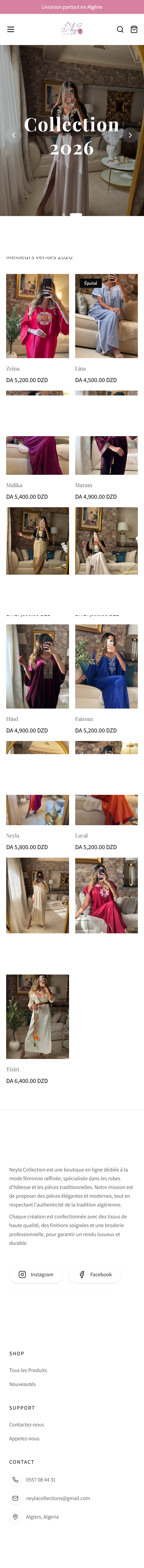 Neyla Collection - Desktop